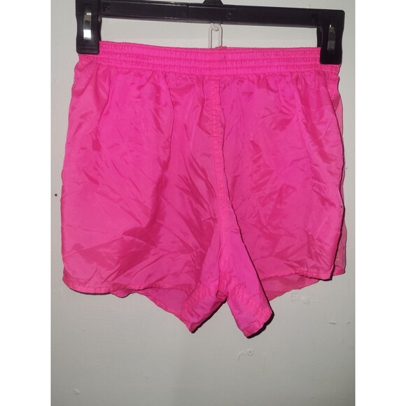 Soffe Pants - Vintage pink nylon running shorts (AE08)